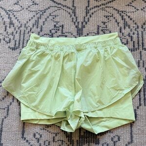 Light Green Athletic Shorts